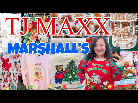 Видео: СУПЕР-МИЛАЯ НОВИНКА К РОЖДЕСТВУ ОТ TJ MAXX И MARSHALL 🎅🏻 ДЕЛАЙТЕ ПОКУПКИ СО МНОЙ! 🥰