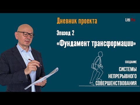 Видео: Дневник проекта.  Часть 2. Построение фундамента. Процессное управлени и  Бережливое производство