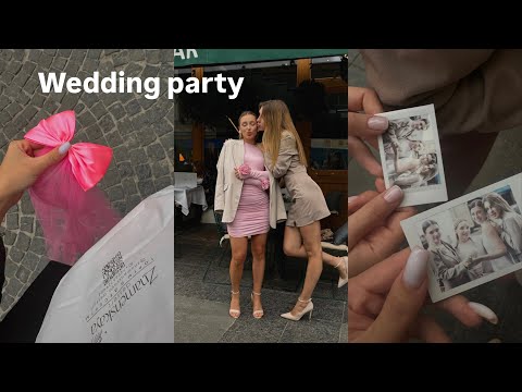 Видео: Влог | Девичник и свадьба 💒 распаковка покупок