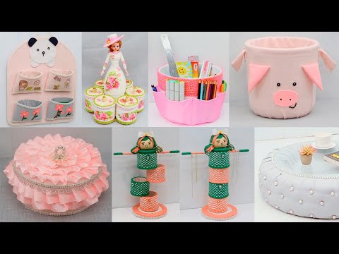 Видео: 10 идей органайзеров для экономии места из отходов, идеи повторного использования поделок