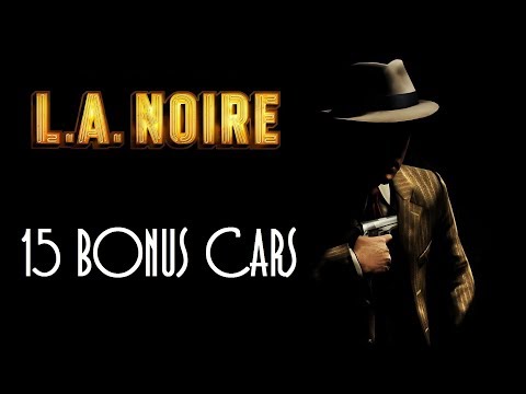 Видео: L.A. Noire - Бонусные автомобили / Bonus cars