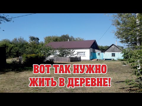 Видео: Вот так нужно жить в деревне!  Усманский район, поселок Анненка