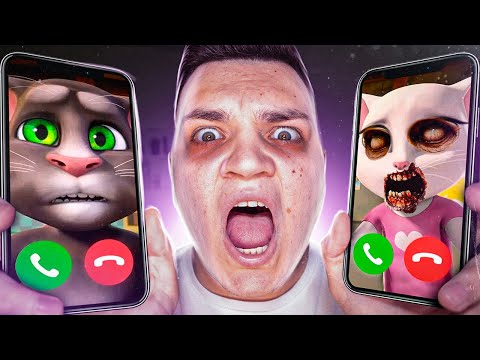 Видео: ГОВОРЯЩИЙ ТОМ И АНДЖЕЛА ЗВОНОК в 3:00!