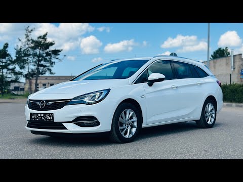 Видео: Opel Astra K facelift 1.5 D-122hp 9-АКПП. Псков.