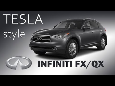 Видео: Обзор магнитолы Tesla для Infiniti QX70 FX 30, 35, 37, 50 (Инфинити)