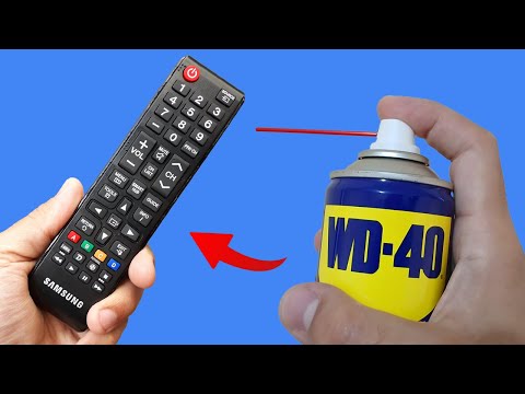Видео: Возьмите обычный WD-40 и почините все пульты дистанционного управления в вашем доме!