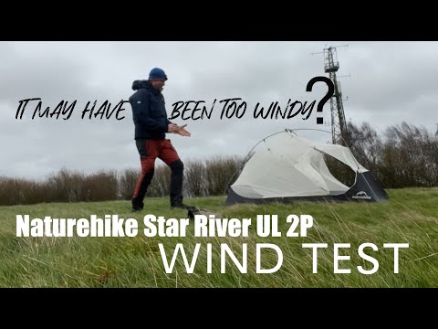 Видео: Тест ветра UL на ветер в Naturehike Star River Wind