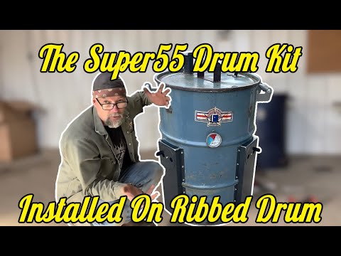 Видео: Комплект для копчения барабанного типа Super55: как установить воздухозаборники на ребристый ствол