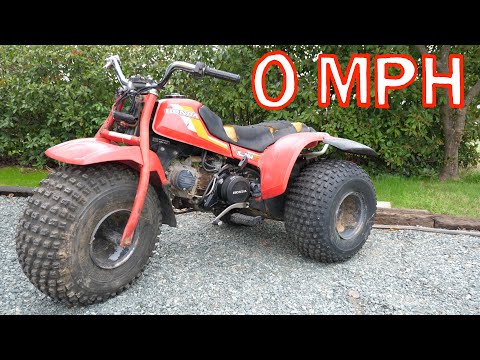 Видео: Дешевый трехколесный автомобиль Honda заводится, но не двигается. Можно ли его починить?