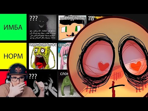 Видео: ТИР ЛИСТ ЛУЧШИХ ПСИХИЧЕСКИХ РАСТРОЙСТВ ► Ктотакопс часть 2 | Реакция