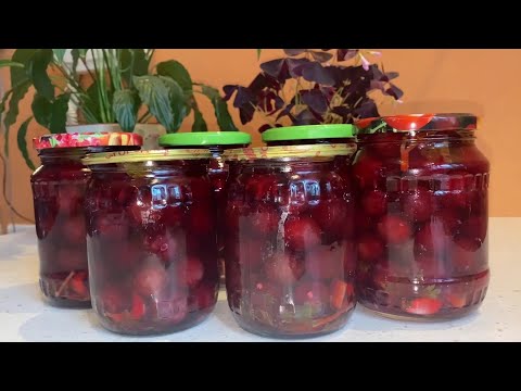 Видео: Маринованный тёрн на зиму без стерилизации. Pickled plum. #маринованныйтернбезстерилизациирецепт