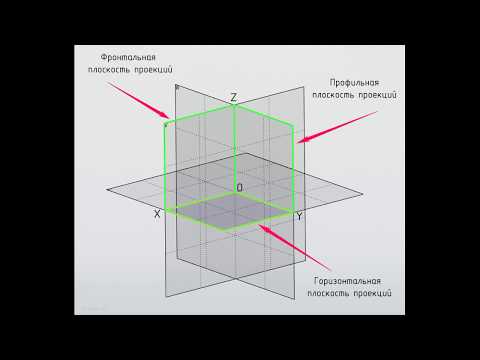 Видео: Инженерная графика  Метод проецирования