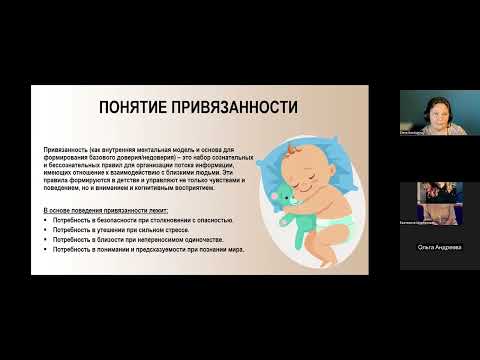 Видео: Елена Кандыбина «Как теория привязанности П. Криттенден помогает установить терапевтический контакт»