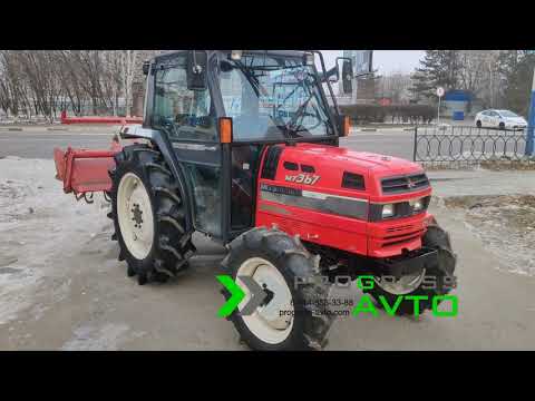 Видео: Трактор MITSUBISHI MT367 с тёплой кабиной