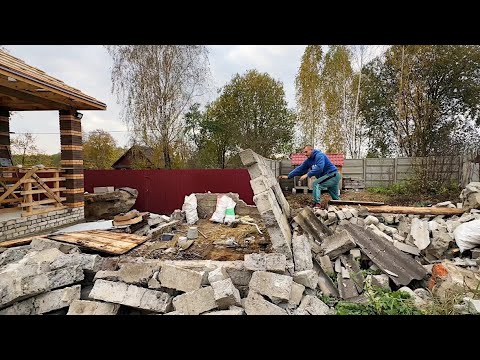 Видео: У нас поменялись все планы. Продолжаем собирать урожай. Стройка в деревне. Жизнь простых людей.