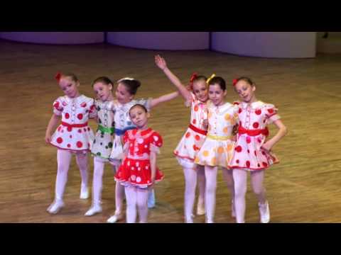 Видео: "Детская полька". Хореографический ансамбль "Ритмы детства"