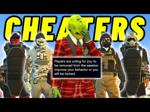 Видео: Троллинг читеров в GTA Online: смотрите, как их УНИЧТОЖАЮТ, и выходите из себя!