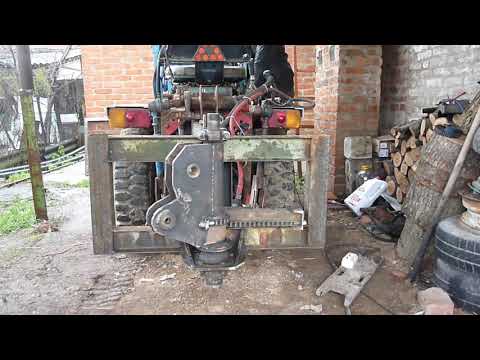 Видео: навесной миниэкскаватор часть 2