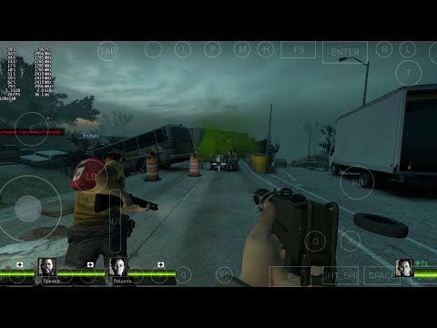 Видео: Left 4 Dead 2 запуск на Android Left 4 Dead 2 launch on Android