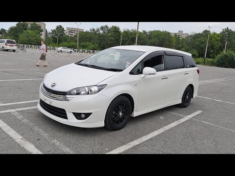 Видео: Редкий 7ми местный Красавец Toyota Wish Aero tourer