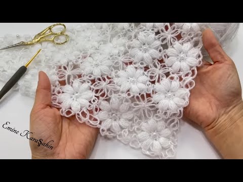 Видео: Последние трендовые модели вязания крючком,треугольная шаль,неповторимая красота;ты спросил,я сделал