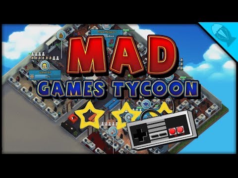 Видео: Mad Games Tycoon. Начало в гараже + "Эпичная" сложность (стрим)