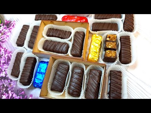 Видео: ГРИЛЬЯЖ В ШОКОЛАДЕ с грецким орехом! Конфеты Grillage. Рецепт