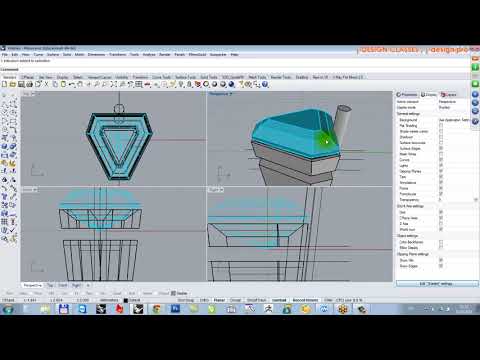 Видео: 23 basic Day04 07 Моделирование нестандартного каста под 6 угольный камень