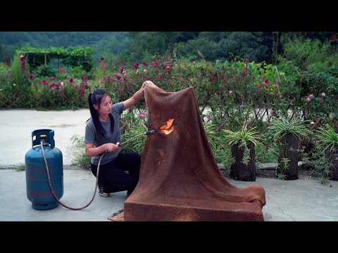 Видео: От сырой коровьей шкуры до вкусных блюд