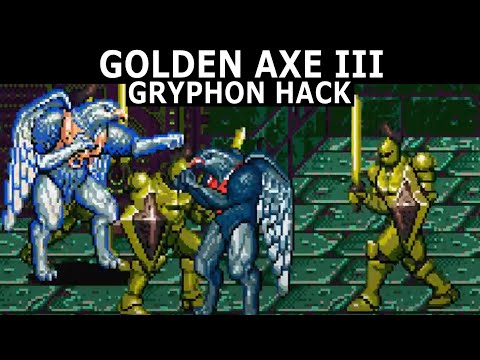 Видео: [252] Golden Axe III - Gryphon Hack (2020) / Hard / Sega Mega Drive / Кооп с TREVOR BELMONT