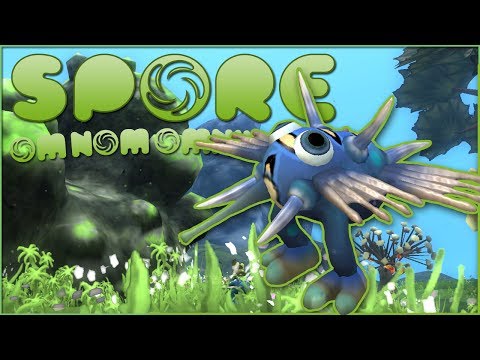 Видео: Прекрасная земля, полная слизней!! ☄️ Spore: AM NAM OMNIVORE!! - Эпизод №2
