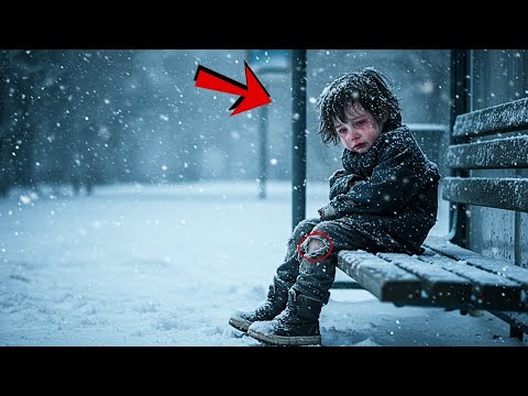 Видео: Ему Было Всего 5 Лет… Он Плакал Замерзший На Пустой Остановке… И Кричал, Что Его Мама Вернётся За