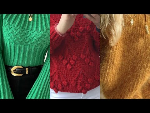 Видео: 🧶🔥🧶ВЯЖЕМ СПИЦАМИ-МОДНЫЕ И СТИЛЬНЫЕ МОДЕЛИ СВИТЕРОВ!!!!!!🧶🔥🧶