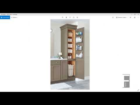 Видео: Ч.1 Обзор. Моделирование гарнитура в ванную комнату из комплектующих Леруа Мерлен
