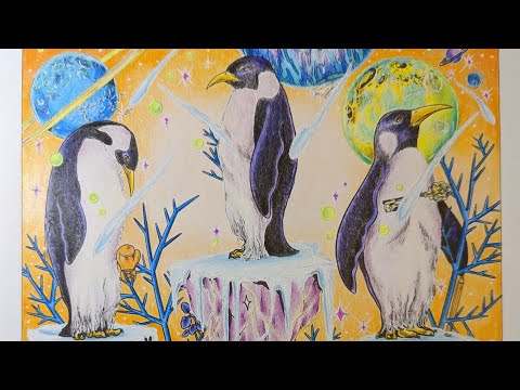 Видео: Ноябрь 2022. Раскрашенные страницы/ Coloriage/ Coloring book