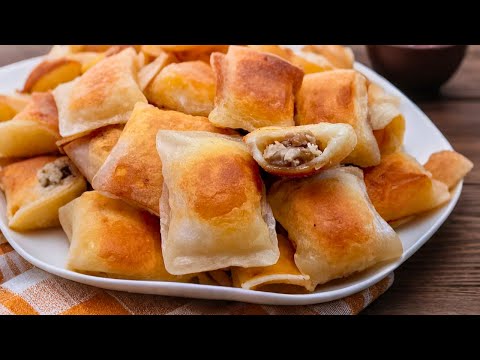 Видео: Мука, ​​вода, соль — без жарки во фритюре или выпечки | Очень дешево, просто, быстро и вкусно! 😋