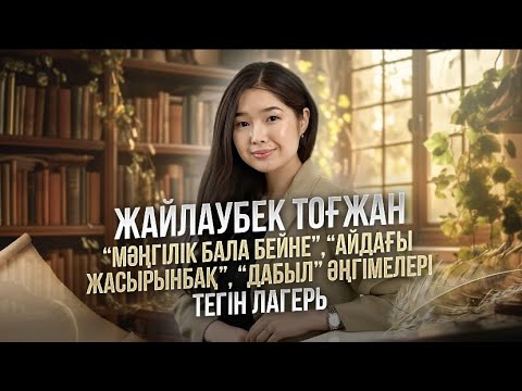 Видео: ҚАЗАҚ ӘДЕБИЕТІ | ТЕГІН САБАҚ | ТОҒЖАН ЖАЙЛАУБЕК