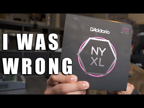 Видео: Новый взгляд на струны D'addario NYXL