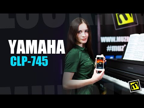 Видео: YAMAHA CLP-745 - цифровое фортепиано