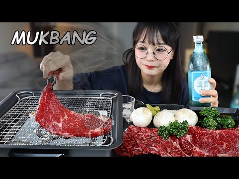 Видео: СЪЕСТЬ Говядина на гриле🥩 ASMR MUKBANG