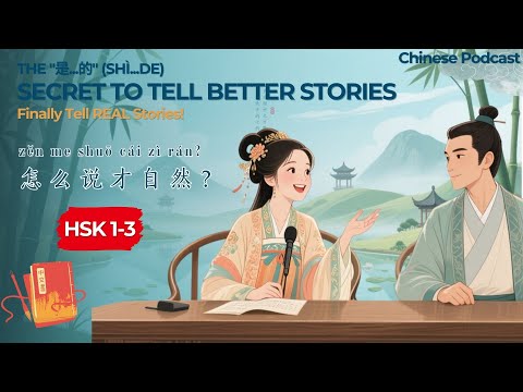 Видео: [HSK 1–3] Секрет "是...的" (shì...de) для лучшего повествования | 讲好故事的秘诀：“是...的”句型