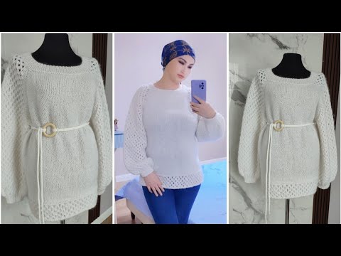 Видео: ❄️ Готовая работа / КОФТА ЗИМНЯЯ ТЕПЛАЯ, АЖУРНАЯ связана из MOHAIR alize CLASSIC 😍🥰👍