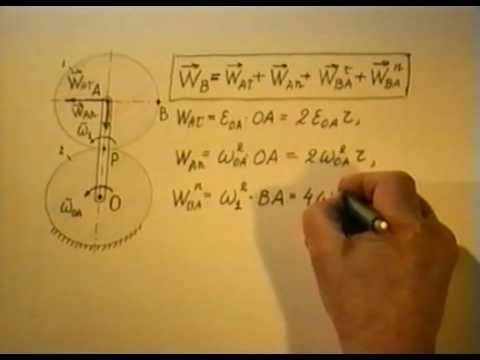 Видео: §4.4. Ускорение точек плоской фигуры (часть 2)