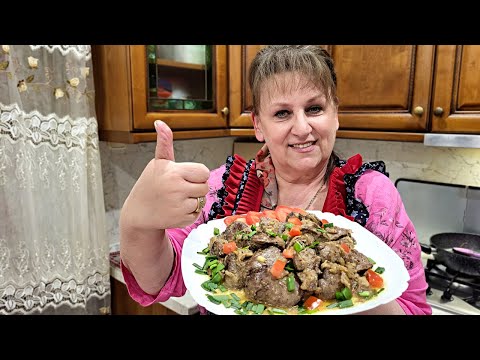 Видео: Обожаю Когда Вкусно Быстро и Без Заморочек! Нежнейшая Куриная Печень на Сковороде