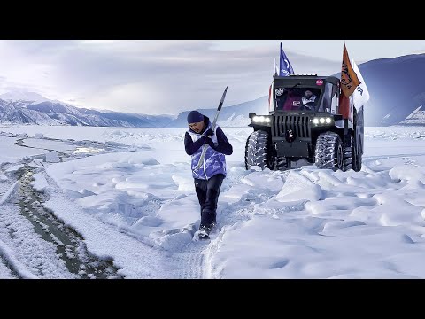 Видео: Лед Байкала тончает с каждым днем, а мы решили установить рекорд