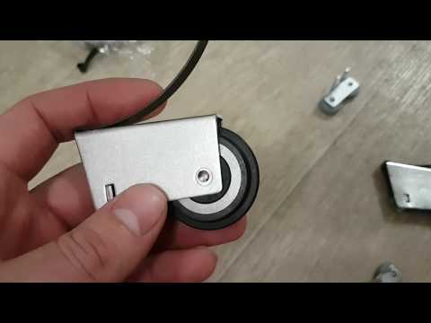 Видео: Шумят двери шкафа купе. Исправляем.