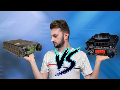 Видео: Старые да удалые. Сравнение КВ трансиверов icom706MKIIG VS Yaesu FT857D