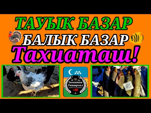 Видео: 🐓 ТАУЫК БАЗАР 🐠 БАЛЫК БАЗАР #тахиаташ#каракалпакистан#бахалары#цены#куры#рыбы#индюки#цыплята#утки 