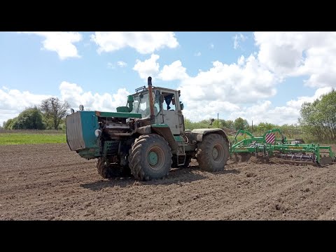 Видео: Ідеальна передпосівна культивація трактором ХТЗ Т-150. Комбінований агрегат FORWARD 6 від Veles Agro