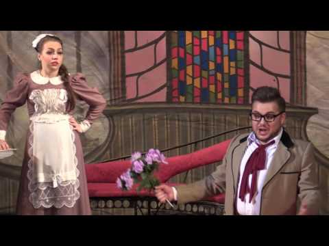 Видео: Летюча миша , частина 1 , Львівська Опера 2016